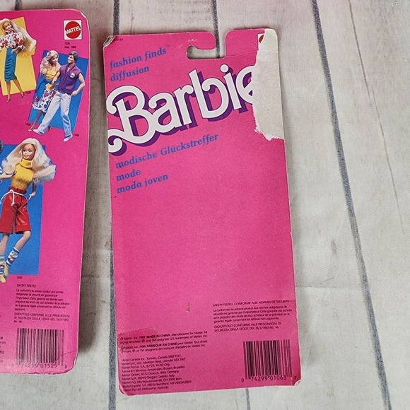 Vintage 80s Barbie Clothing Deadstock Set of 4 Packages 1 Flair Ski Outfit - Picture 15 of 16